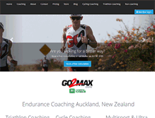 Tablet Screenshot of go2max.co.nz
